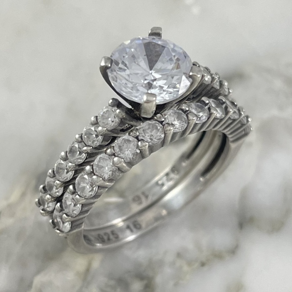 Pisargolla Dos Lineas Brillantes Joyería Londres