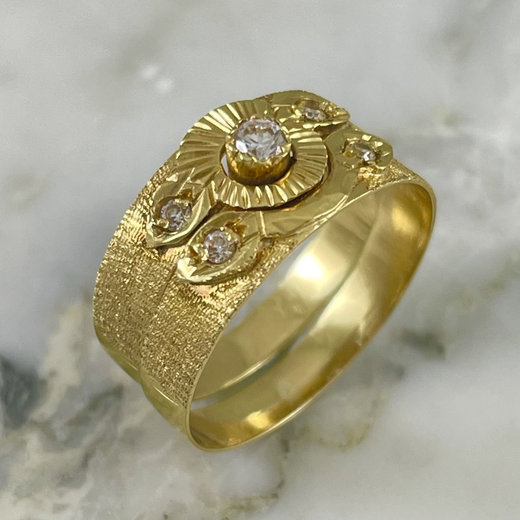 Pisargolla Halo Hojas Joyería Londres