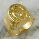 Three-Glow Horse Ring