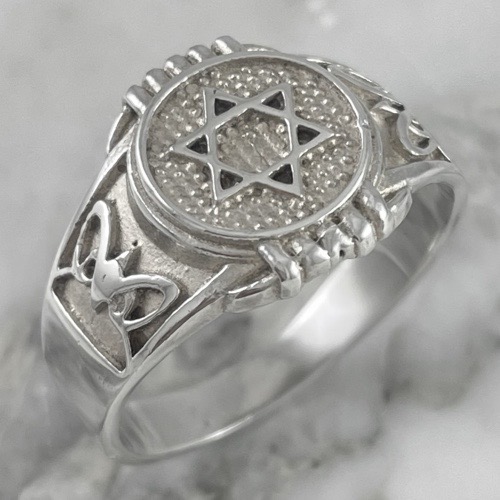 Anillo Estrella de David