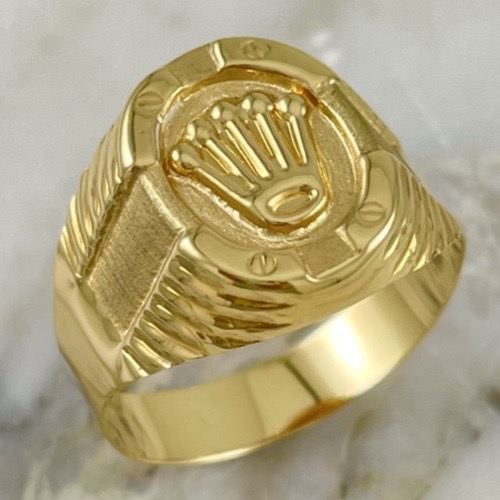 Anillo Rolex Mateado