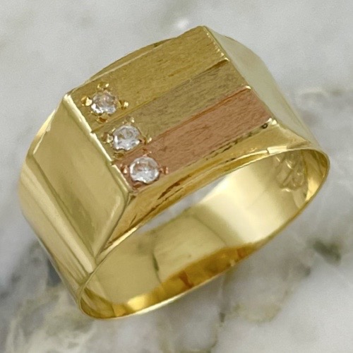 Anillo Tricolor Shiny